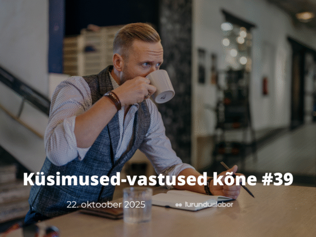 Turunduslabor QA kõne