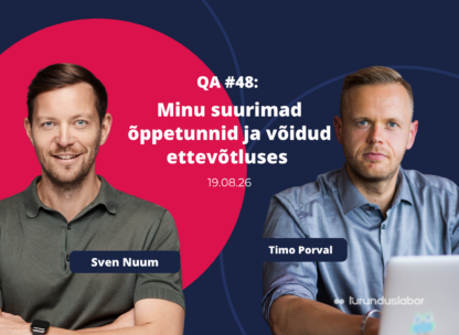 Sven Nuum Turunduslabor Q&A kõne