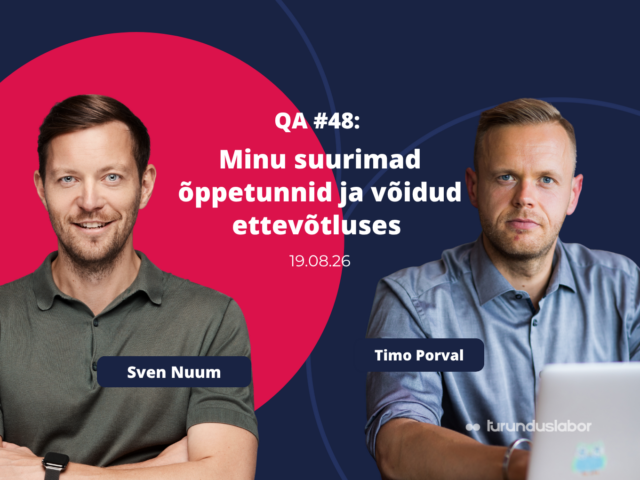 Sven Nuum Turunduslabor Q&A kõne